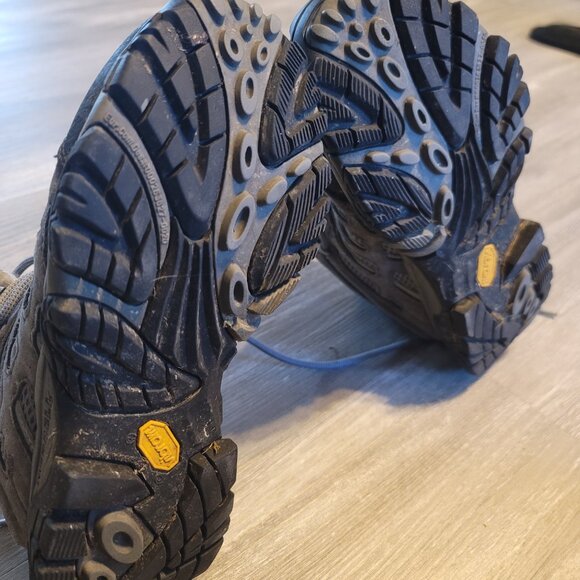 Merrell Women’s Blue Lace Up Waterproof Hiking Boots - Size 9.5 - Picture 5 of 7